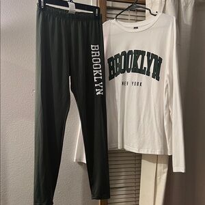 SHEIN Dark Green Leggings